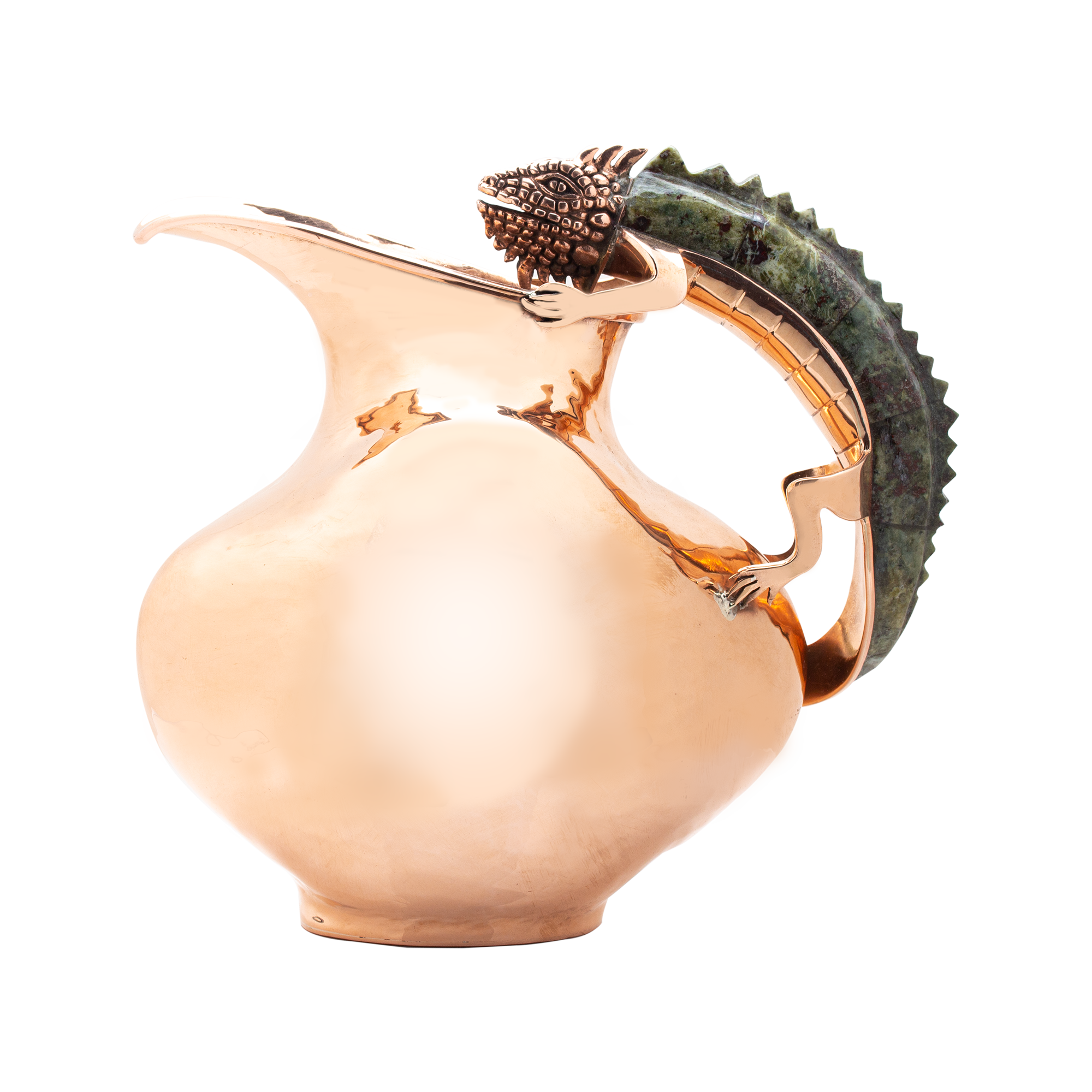 SU.ANG.4040 - Copper Wide Mouth Pitcher, HPSilver, LLC