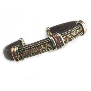 Brown Leather Bracelets