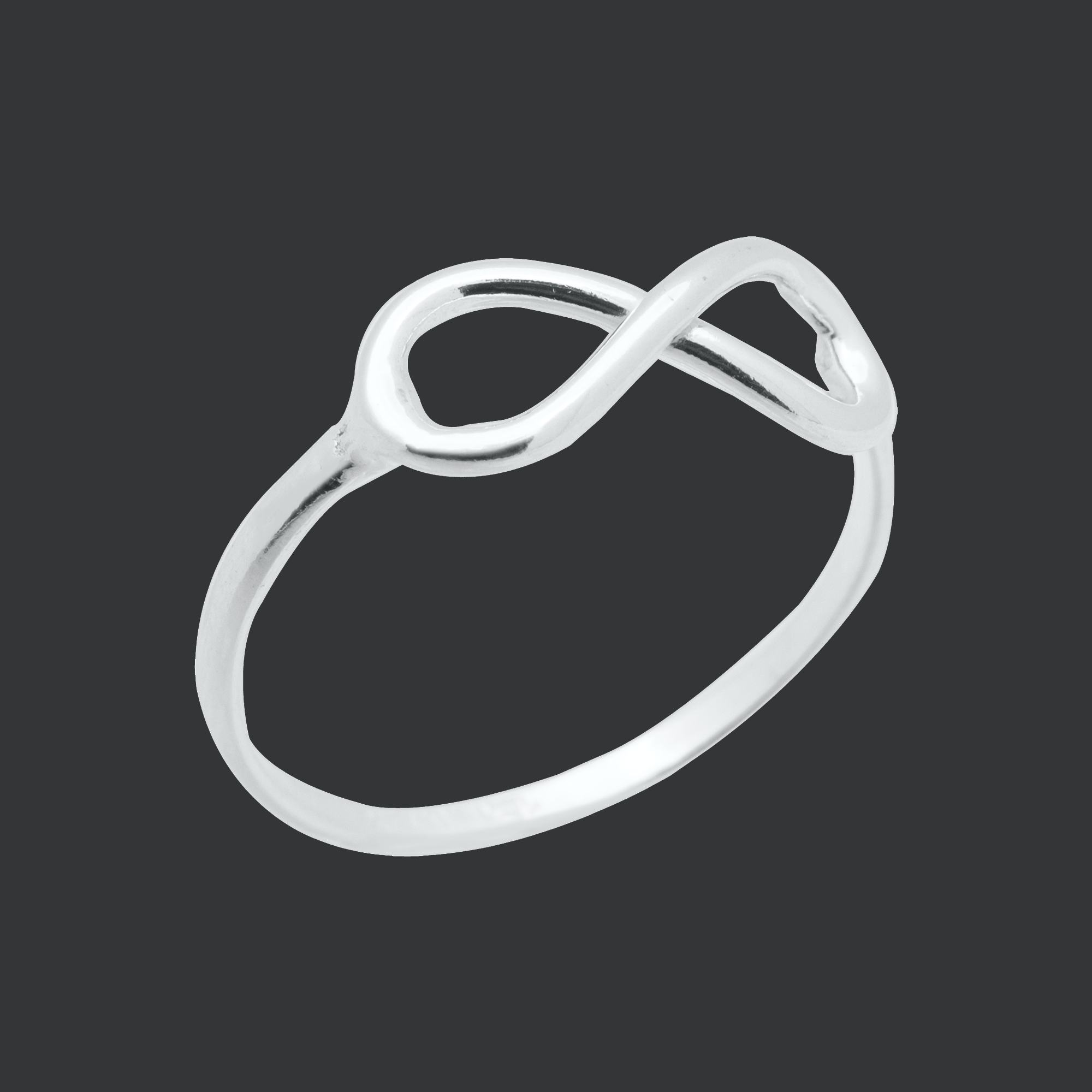 Infinity Ring by HPSilver - Sterling Silver Ring - 1257