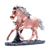 Load image into Gallery viewer, SU.SOT.A090 - Silver and Copper Running Horse Sculpture