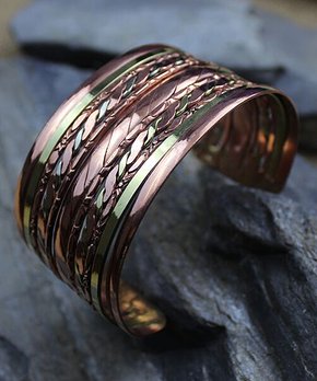 Copper Cuff Bracelet BR.HEC.4001