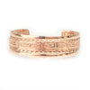 Handcrafted Copper Cuff Bracelet BR.HEC.4010 - HPSilver, LLC. 