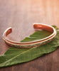Load image into Gallery viewer, BR.HEC.4014 - Men&#39;s Copper Cuff Bracelet