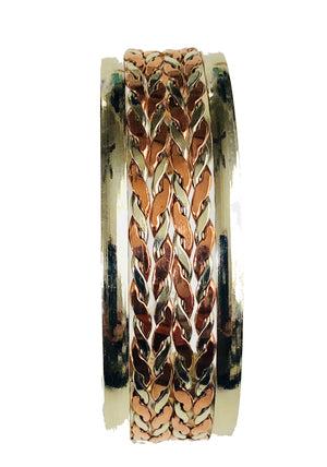 Handcrafted Copper Cuff Bracelet BR.HEC.7009 - HPSilver, LLC. 