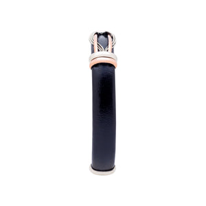 Leather Bracelet BR.ULB.0101 - Handcrafted by HPSilver, LLC.