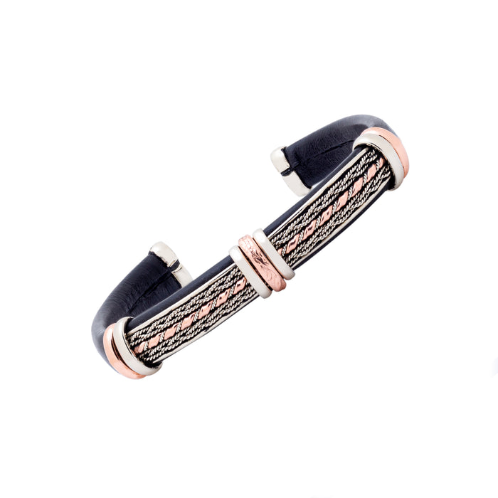 BR.ULB.0102 - Leather Bracelet, Black