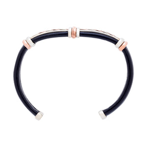 Leather Bracelet BR.ULB.0110 - Handcrafted by HPSilver, LLC.