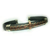 Leather Bracelet BR.ULB.0135 - Handcrafted by HPSilver, LLC.