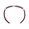 Leather Bracelet BR.ULB.0302 - Brown Leather Cuff Bracelet -Handcrafted by HPSilver, LLC.