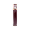 Load image into Gallery viewer, Leather Bracelet BR.ULB.0306 - Brown Leather Cuff Bracelet -Handcrafted by HPSilver, LLC.