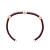 Load image into Gallery viewer, Leather Bracelet BR.ULB.0310 - Brown Leather Cuff Bracelet -Handcrafted by HPSilver, LLC.