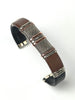 Load image into Gallery viewer, BR.ULB.0432 - Men&#39;s Light Brown Leather Bracelet