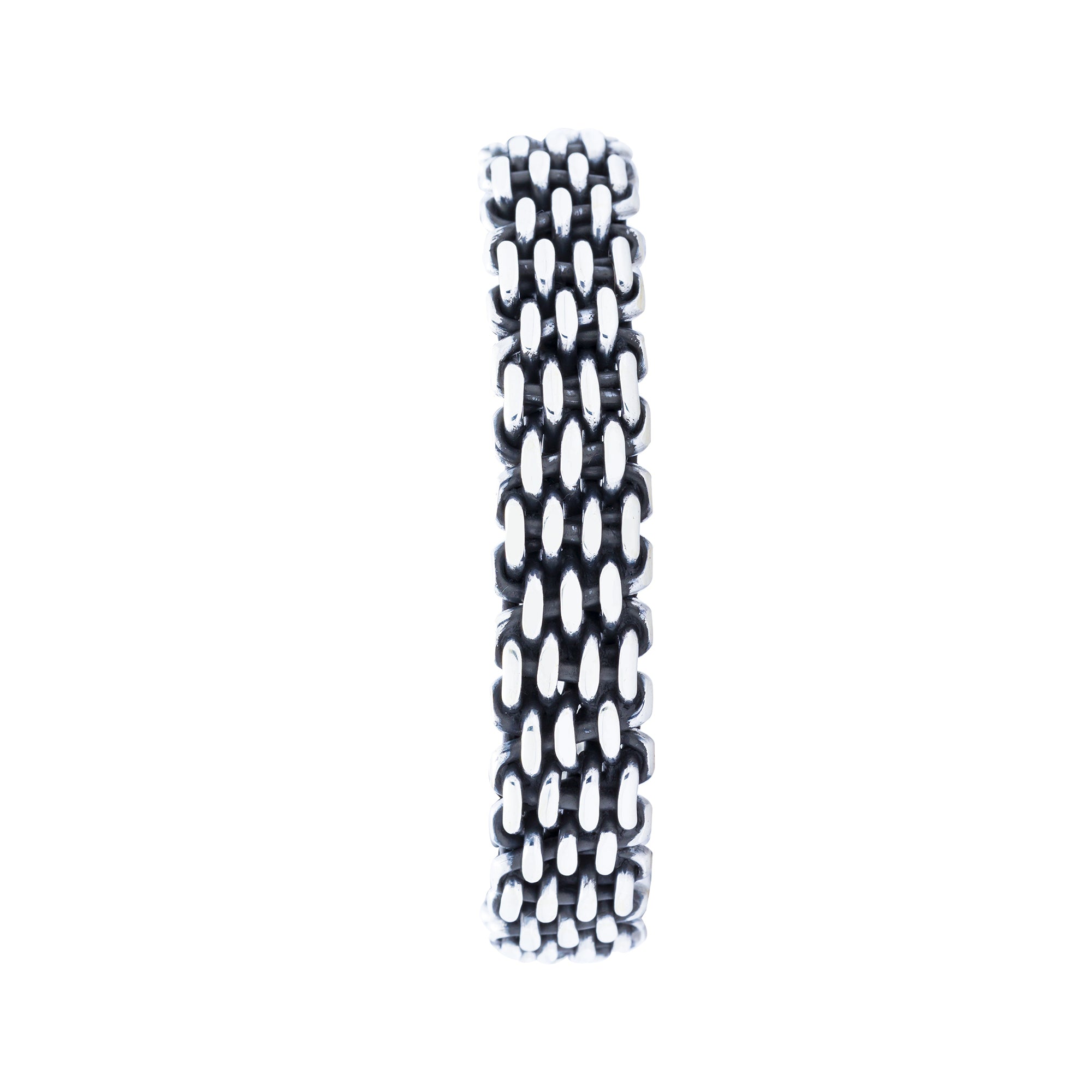 BR.VIC.1025 - Sterling Silver Braided Bracelet, Rogue 20m