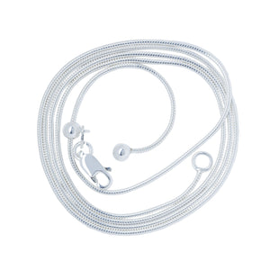 CH.DAV.1003 - 20 Inch Sterling Silver Adjustable Chain