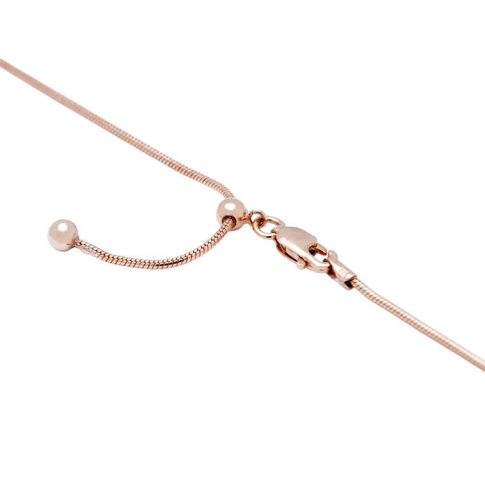 CH.DAV.8006 - 24" Rose Gold Adjustable Chain