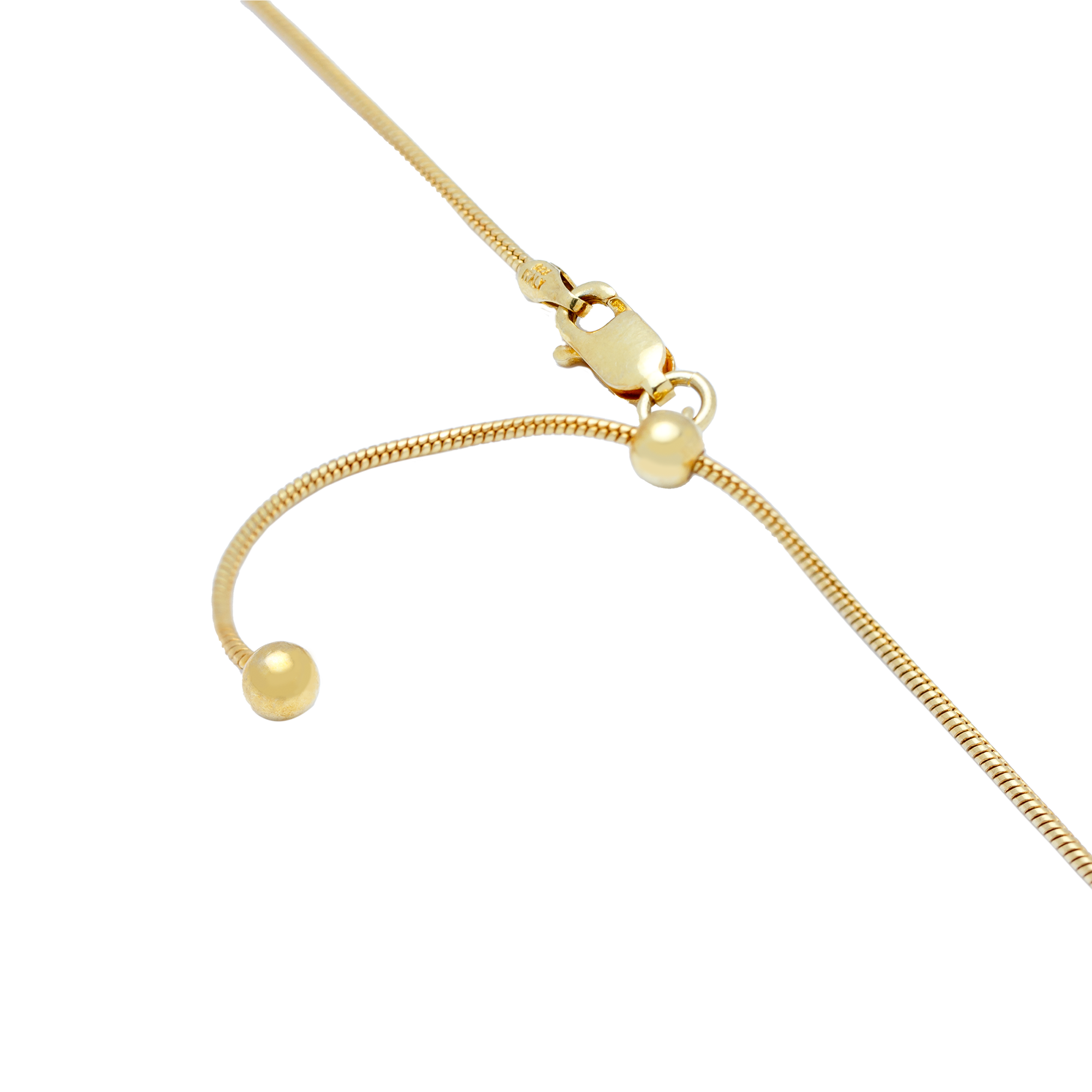 CH.DAV.9006 - 24" Gold Adjustable Chain