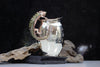 Load image into Gallery viewer, SU.ANG.4075 - Lg Copper &amp; White Copper Pitcher w/ Stone Iguana Handle
