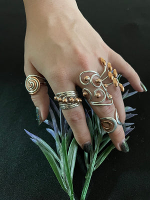 RG.FEL.2007 - Sterling Silver and Copper Ring