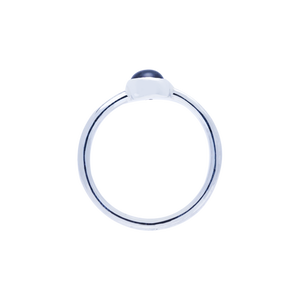 RG.ANT.1003 - Sterling Silver with Garnet, Stack Ring