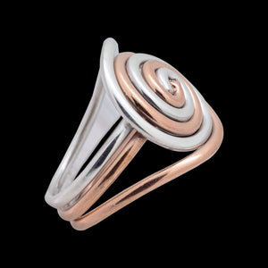 RG.FEL.2001 - Sterling Silver and Copper Ring