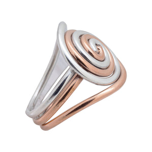 RG.FEL.2001 - Sterling Silver and Copper Ring