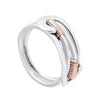 RG.FEL.2004 - Sterling Silver and Copper Ring