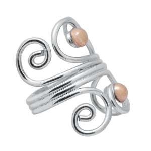 RG.FEL.2010 - Sterling Silver and Copper Ring