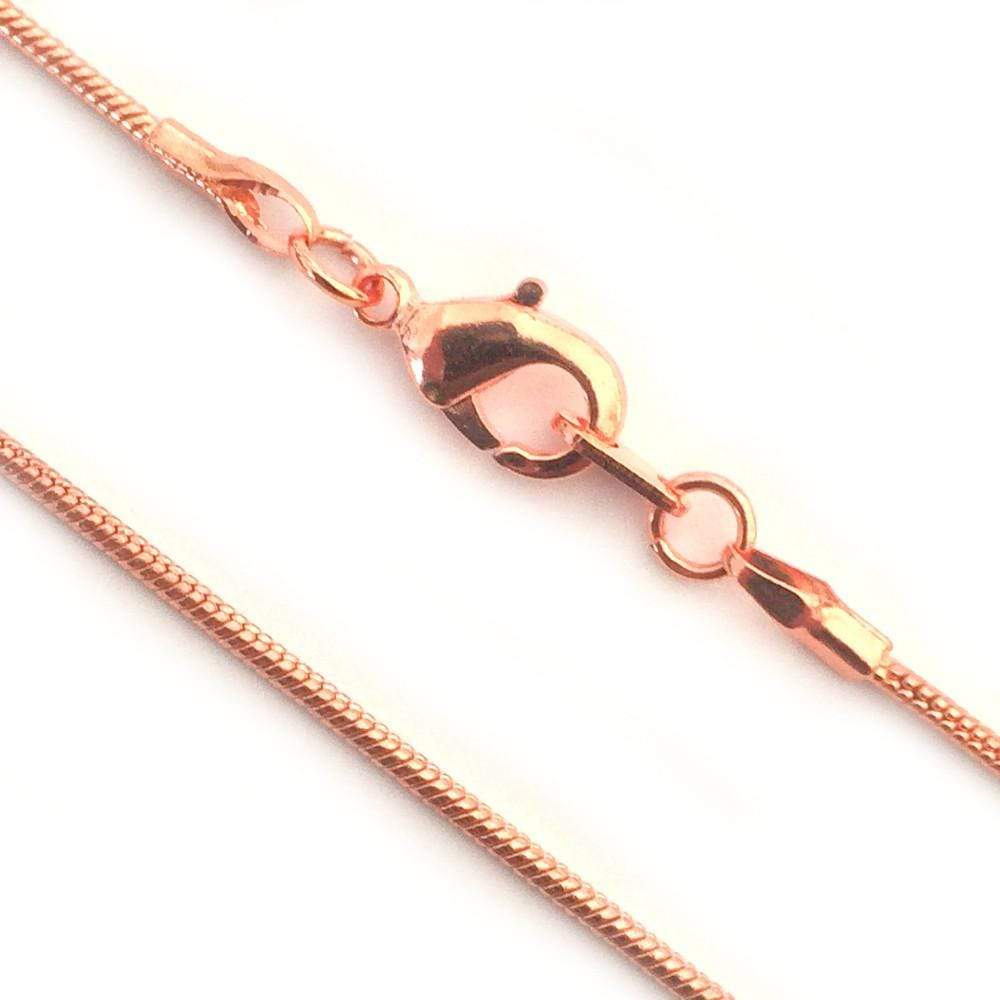 Bulk Antique Copper Link Chain Necklaces 24