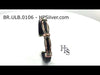Load and play video in Gallery viewer, Leather Bracelet BR.ULB.0106 - Handcrafted by HPSilver, LLC.