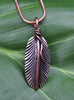 Load image into Gallery viewer, Pendants Sterling Silver Pendant - HPSilver, Sterling Silver and Copper Liberty Feather Pendant PN.VIC.2001