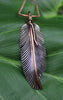 Load image into Gallery viewer, Pendants Sterling Silver Pendant - HPSilver, Sterling Silver and Copper Liberty Feather Pendant PN.VIC.2003