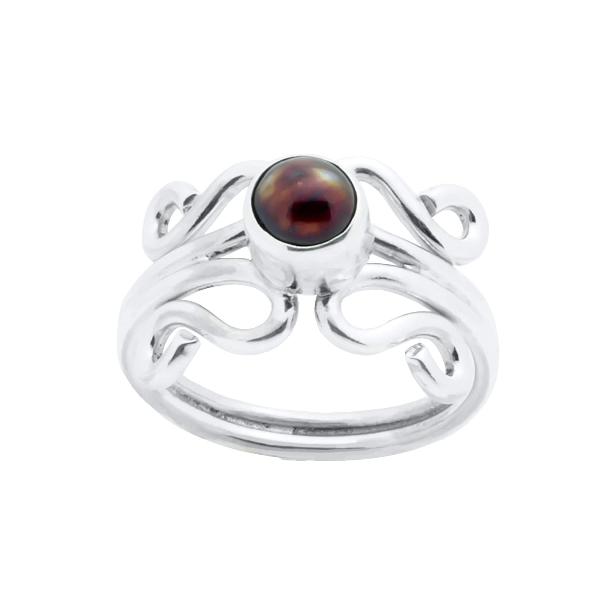 RG.FEL.1102 - Pearl Ring, Handcrafted with Sterling Silver